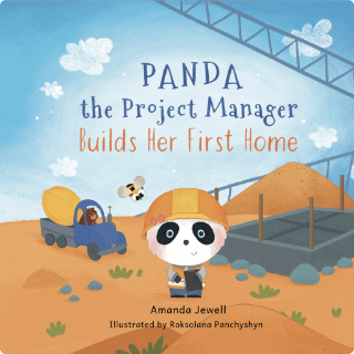Panda the Project Manager Builds Her First Home