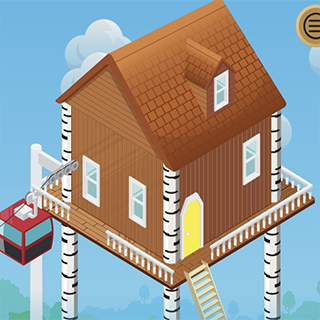 Make a Treehouse (carpenter / roofer / landscaper)